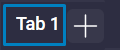 Tab workspace Tab workspace